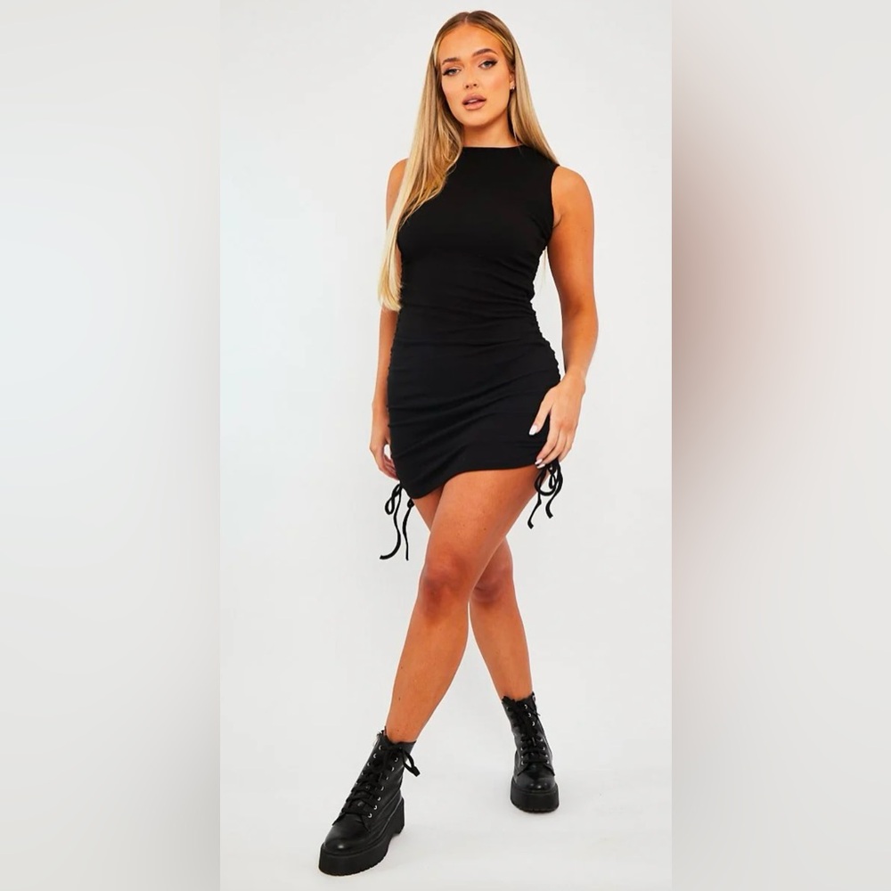 NIA The Brand Ruched Dress